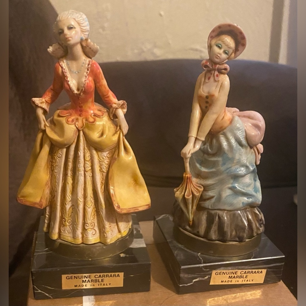 Fontanini vintage ladies set figurines